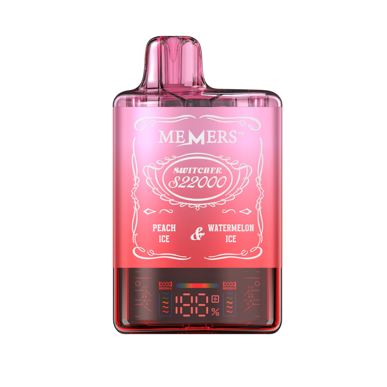 Memers Switchers S22000 Disposable Vape - Peach Ice & Watermelon Ice