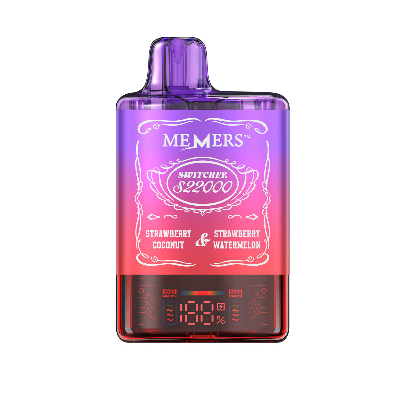 Memers Switchers S22000 Disposable Vape - Strawberry Coconut & Strawberry Watermelon