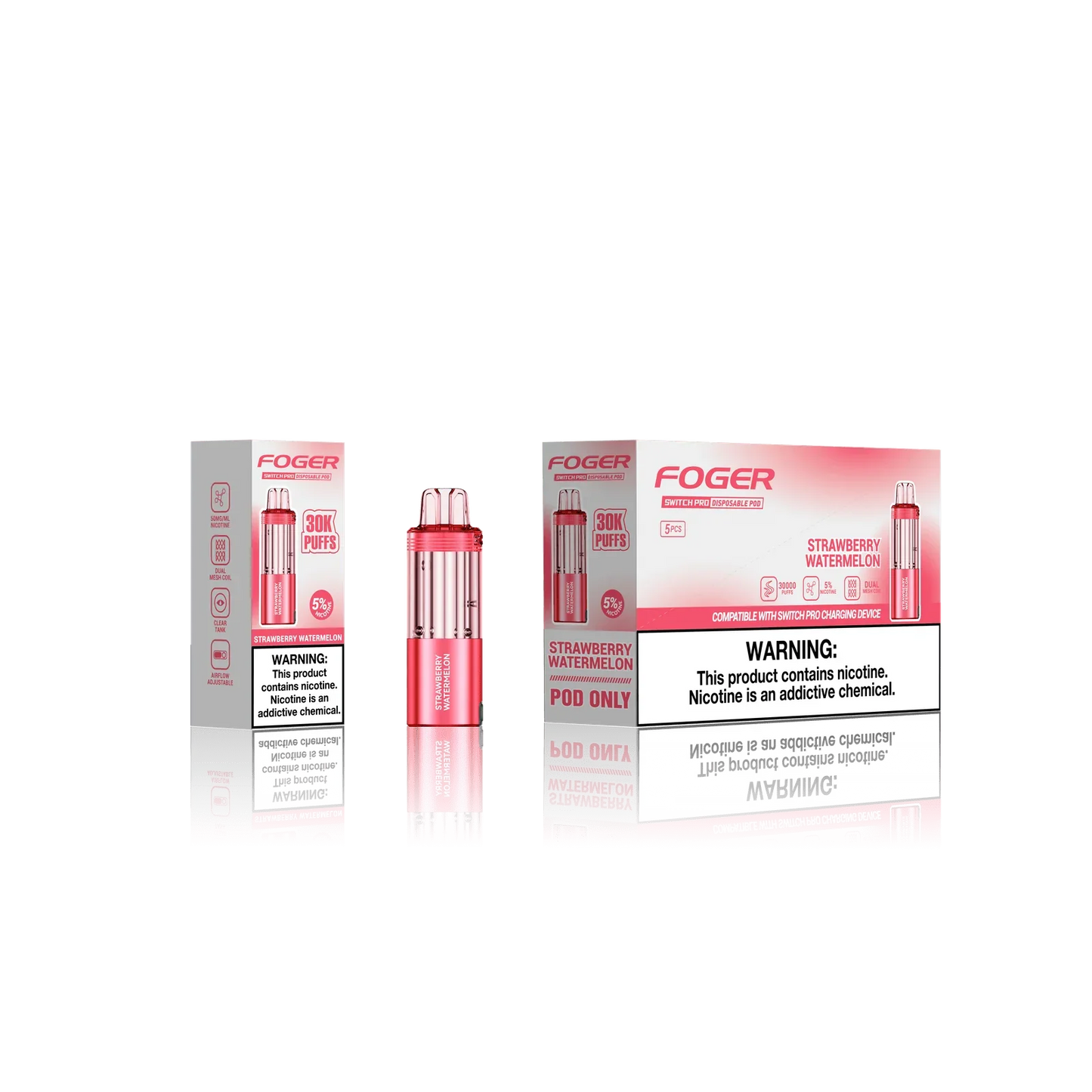 FOGER SWITCH POD - STRAWBERRY WATERMELON