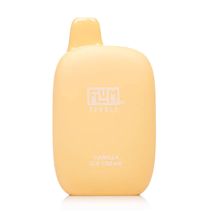 FLUM PEBBLE 6K PUFFS - VANILLA ICE CREAM