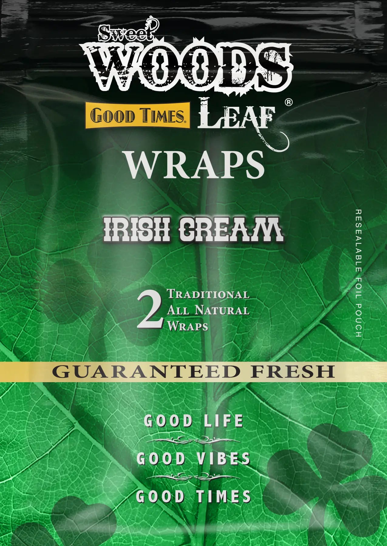 GOOD TIMES SWEET WOODS LEAF WRAP IRISH CREAM