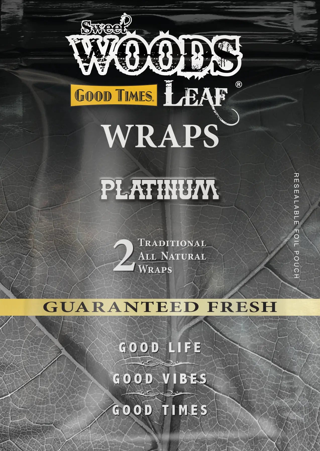 GOOD TIMES SWEET WOODS LEAF WRAP PLATINUM
