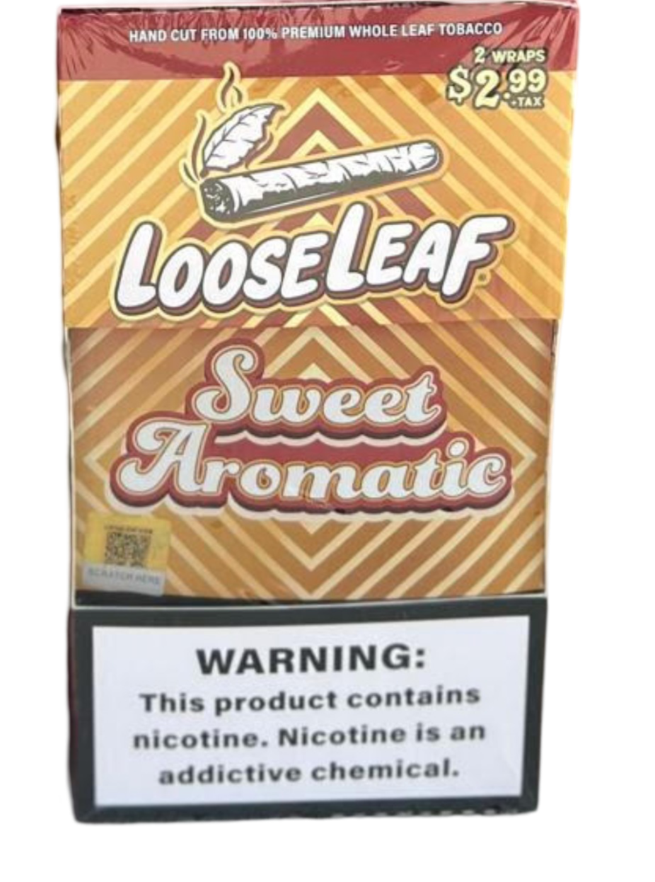 LOOSELEAF 2-PACK WRAPS - Sweet Aromatic (40 COUNT)