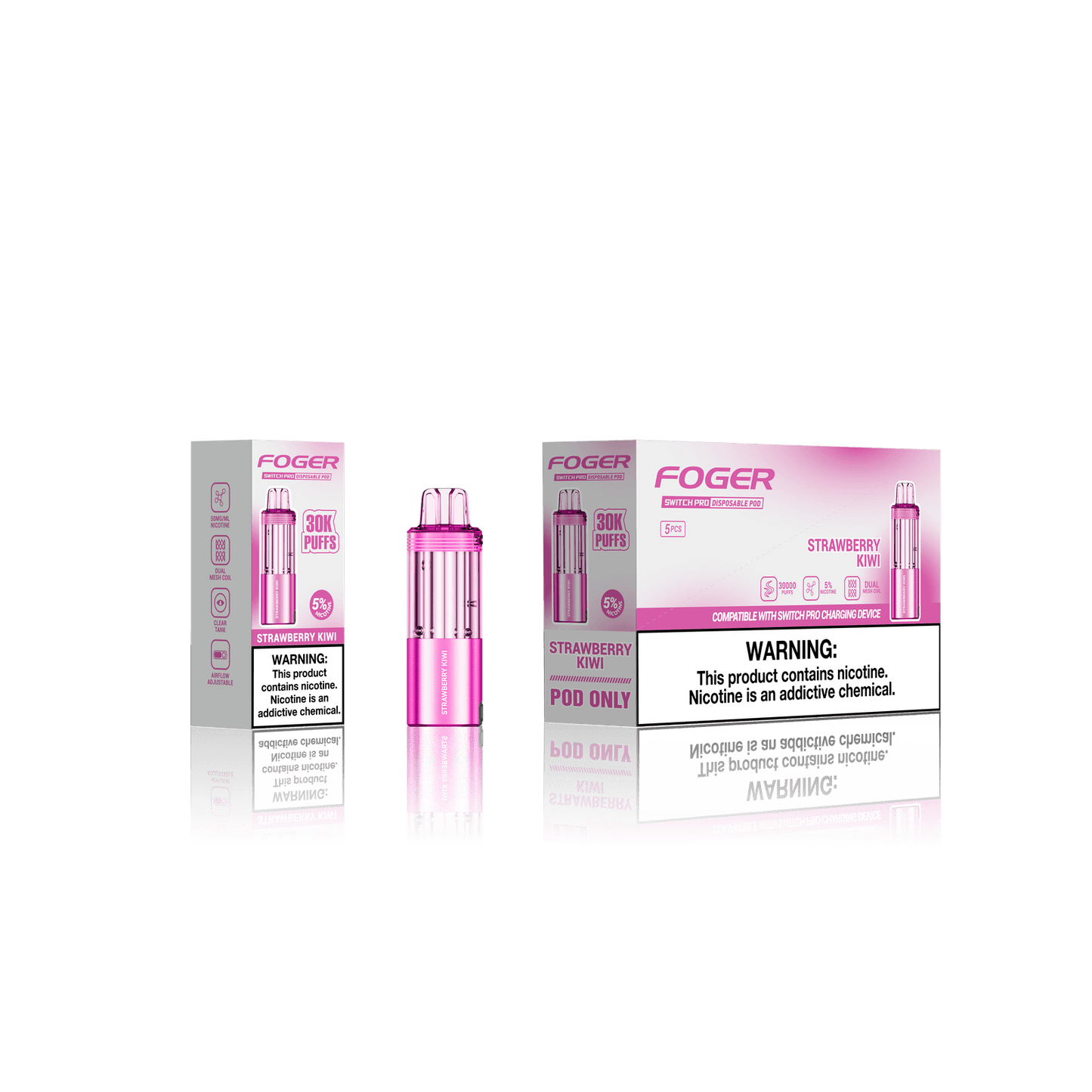 FOGER SWITCH POD - STRAWBERRY KIWI